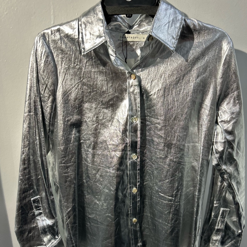 Lanhtropy San Marino Silver Blouse - Picture 3 of 5